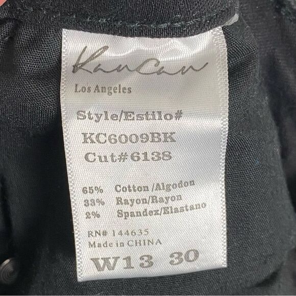KanCan | Black High Rise Skinny Jeans Size 30 - Picture 8 of 8